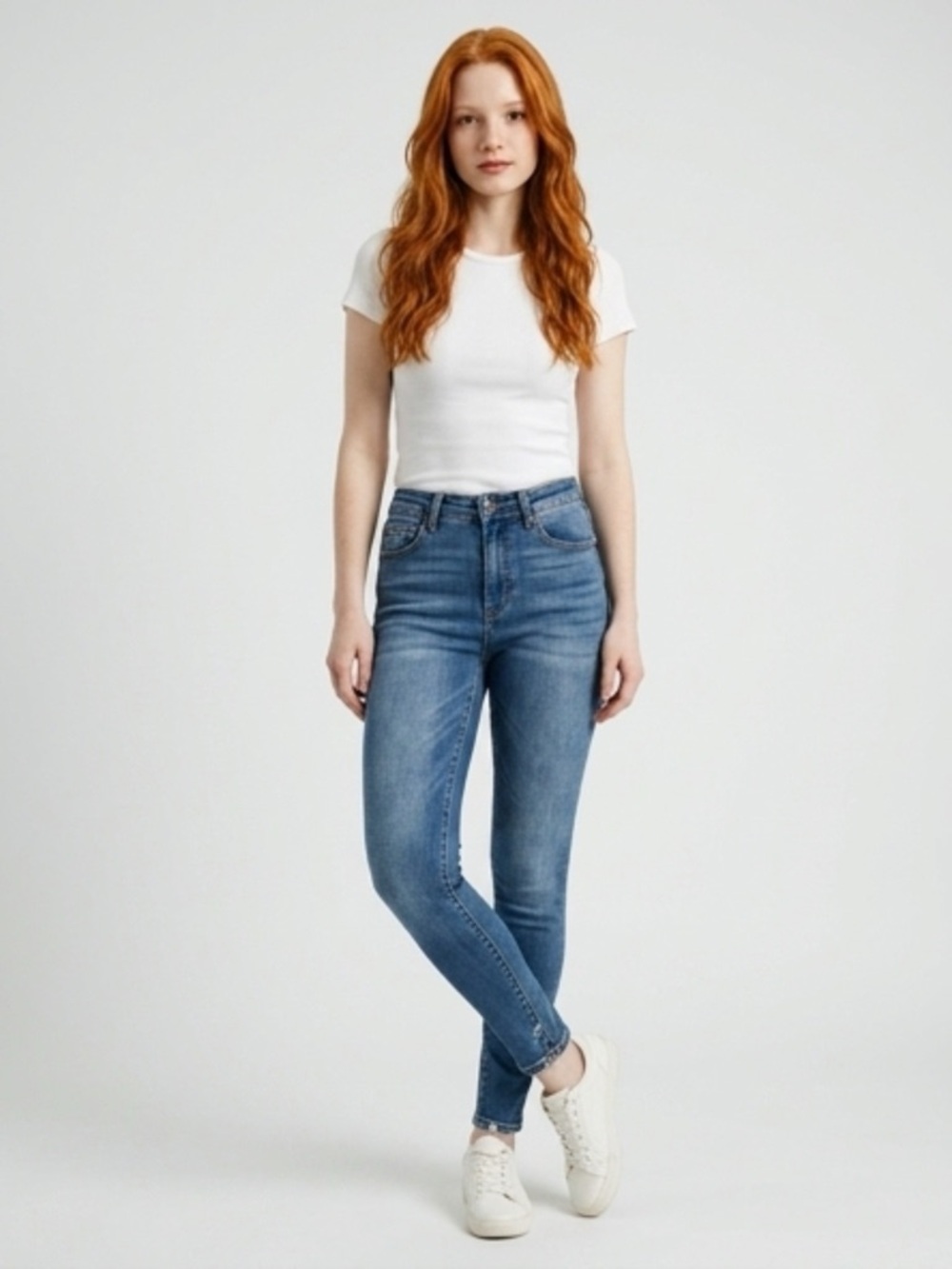 Judy Blue Medium Wash High-Rise Skinny Jeans
